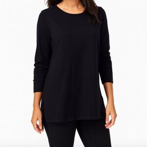 Chelsea & Theodore Long Bateau Neck Sweater